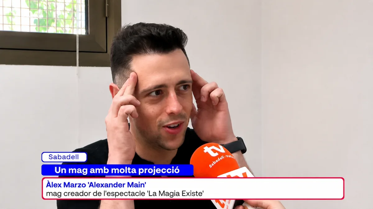 Alexander Main entrevistado en betevé